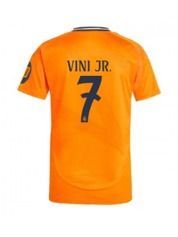 Real Madrid Vinicius Junior #7 Auswärtstrikot 2024-25 Kurzarm